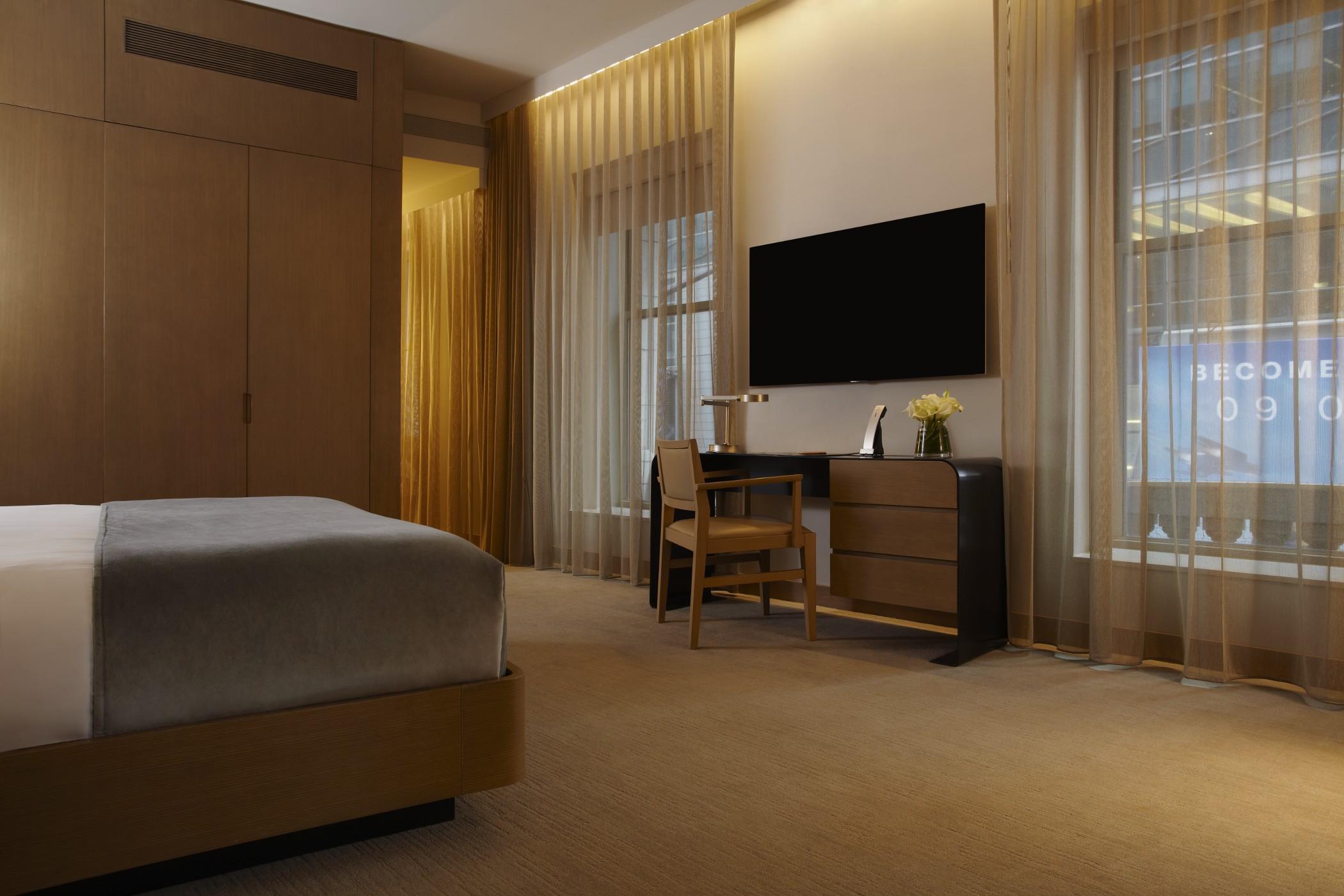 The Knickerbocker Hotel New York Exterior foto A bedroom at the hotel